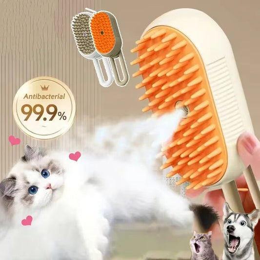 "BING SELL OFF 25% & Free Ship". 3 in 1 massage brush for pets. Beauty to prevent tangles and hair loss