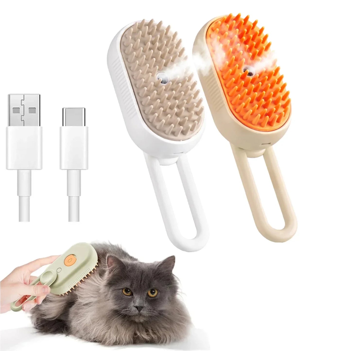 "BING SELL OFF 25% & Free Ship". 3 in 1 massage brush for pets. Beauty to prevent tangles and hair loss