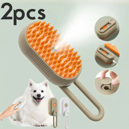 "BING SELL OFF 25% & Free Ship". 3 in 1 massage brush for pets. Beauty to prevent tangles and hair loss