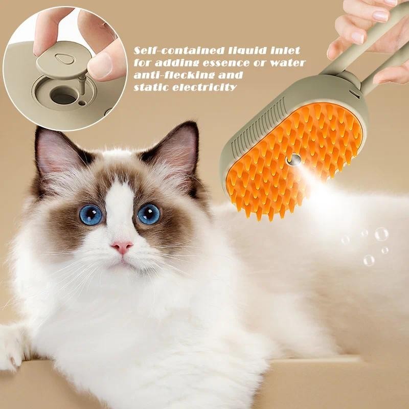 "BING SELL OFF 25% & Free Ship". 3 in 1 massage brush for pets. Beauty to prevent tangles and hair loss